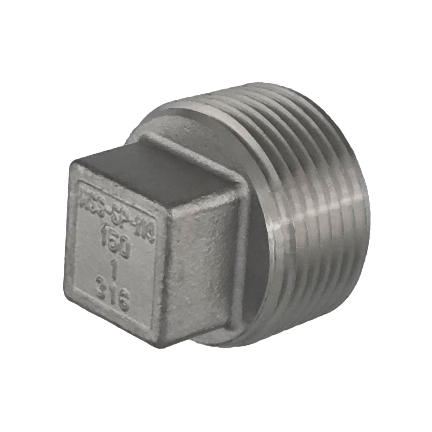 1 316 S.S. SQUARE HEAD PLUG SP-114