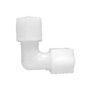 1/4 WHT NYLON COMPRESSION ELBOW
