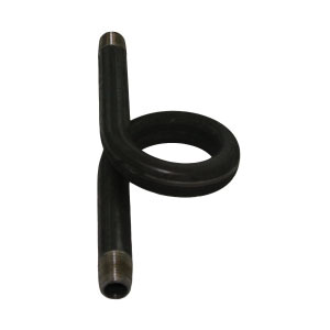 1/4 BRASS STEAM GAUGE SYPHON 180 DEG