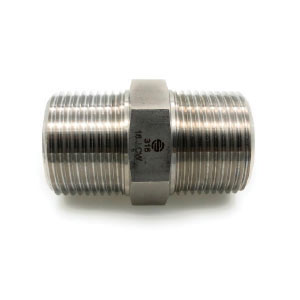 316 1 MNPT HEX NIPPLE