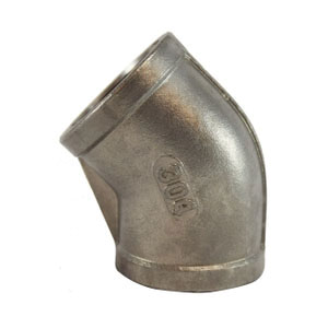 1 304 STAINLESS STEEL 45 ELBOW