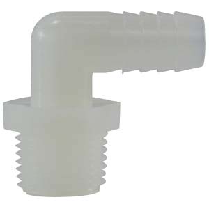 1 BARB X 1/2 MIP NYLON ELL