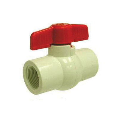 2 1/2 WHITE PVC IPS BALL VALVE