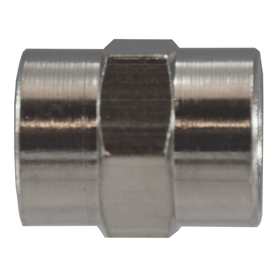 1/4 COUPLING FIP Nickle Plated