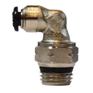 14MM OD X 1/2 SWVL MALE ELBOW N-PLTD