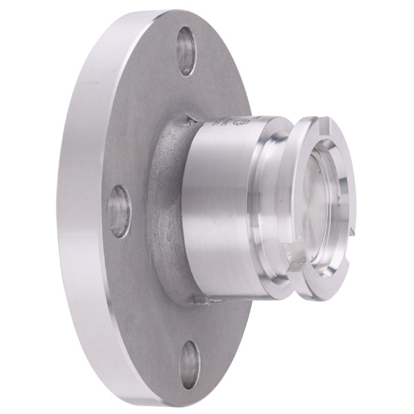 HDC-ADF 2" Aluminum Dry Release Flanged Adapter