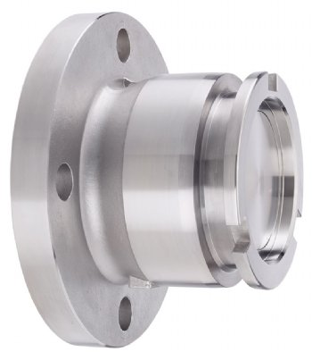 HDC-ADF 2.5" Stainless Steel Dry Release Flanged Adapter