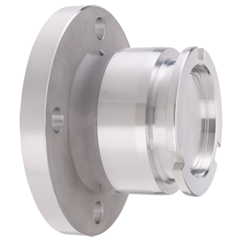 HDC-ADF 3" Aluminum Dry Release Flanged Adapter - Image 2
