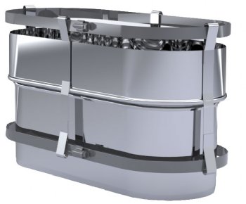 Stainless Steel Dripless Type "A" Oval Connector