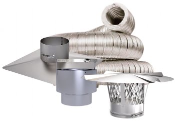 Pre-insulated Solid Fuel Insert Kit