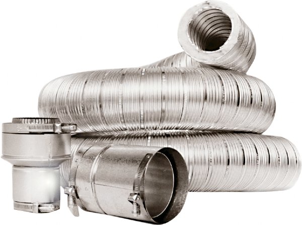 Double Wall Insulated Vent Connector Kit