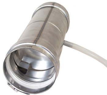 Universal appliance adapter with back-flow preventer and condensation drain