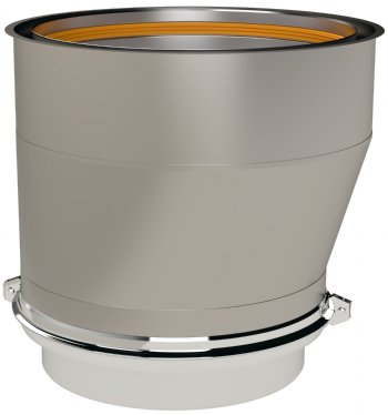 Z-Vent Double Wall Eccentric Increaser