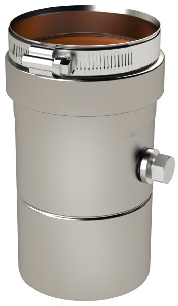 Z-Vent Pipe with Inspection Port